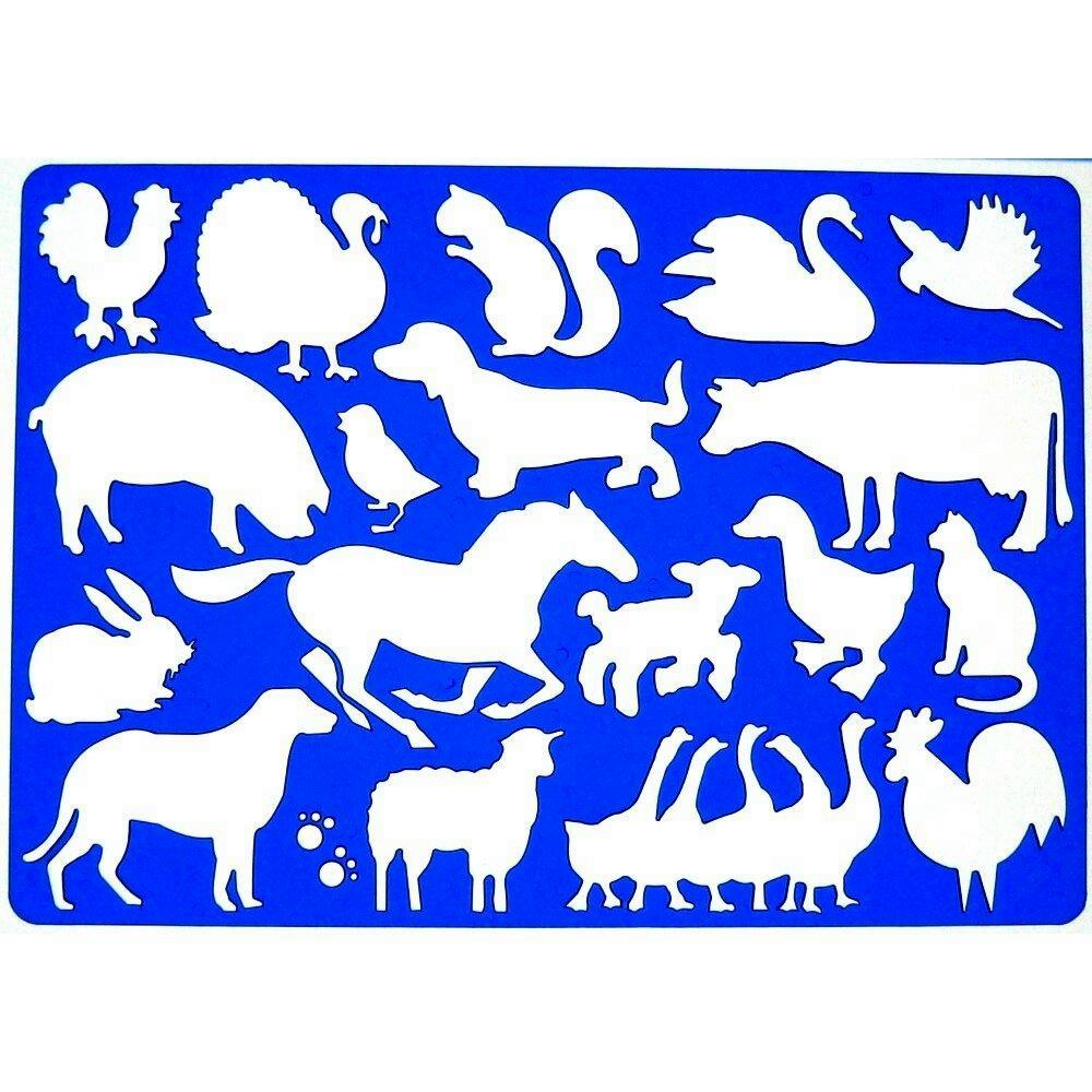 Farm Animals Drawing Template | Turners Art Supplies